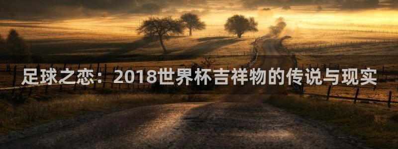 世界杯欧洲预选赛赛程：足球之恋：2018世界杯吉祥物的传说与现实